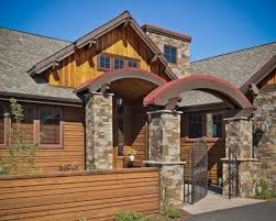 Modern Lodge House Plans Unique Lodge Home Plans With Garages