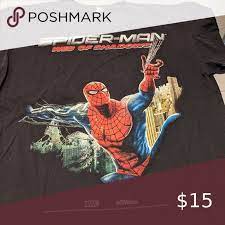 Spider Man Web Of Shadows Pre Release T Shirt Spiderman Spiderman Web T Shirt