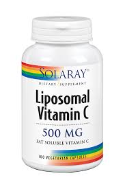 Vitamina C Liposomal 500mg 100 Capsulas Solaray Vitamina E Vitamina C Tejido Graso