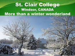 Ambassador bridge detroit mi to windsor canada. St Clair College Of Applied Arts Technology St Clair College Windsor Canada More Than A Winter Wonderland Ppt Download