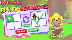 Roblox game, adopt me, is enjoyed by a community of over 30 million players across the world. Adopt Me Deutsch Ride Pet Geschenkt Roblox Deutsch German Let S Play Hd Youtube