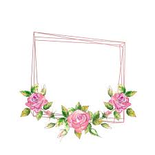 Su acabado desgastado es el fondo perfecto para fotos familiares antiguas o exhibiciones de. Marco Geometrico Acuarela Decorado Con Flores Rosas Durazno Foto Premium