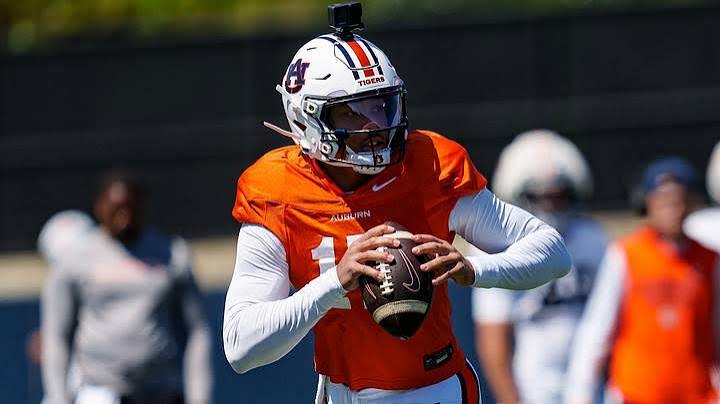 Auburn QB Byrum Brown Earns Top-3 National Ranking in Exciting PFF List