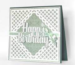 Download Diamond Lattice Frame Bird S Cards Birthday Card Template Free Cricut Birthday Cards Birthday Card Template