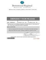 Doctor S Note Page 1 Document Store Doctors Note Template Doctors Note Emergency Room Doctor
