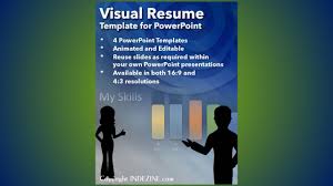While you may be tempted to download visual resume templates for free, your best option is a professionally designed premium. Visual Resume Template For Powerpoint Youtube
