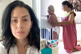 Celebrity yoga instructor hilaria baldwin leads an invigorating vinyasa yoga workout focusing on deep stretching, at the. Hilaria Baldwin S Brand Deal Axed Amid Fake Spanish Heritage Controversy Mirror Online