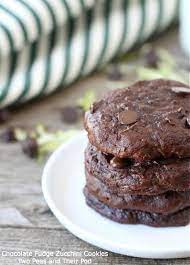 Chocolate Fudge Zucchini Cookies Zucchini Cookies Chocolate Zucchini Cookies Desserts