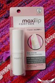 Review Mentholathum Maxilip Caviar Anti Ageing Lip Balm Lauraleia Com