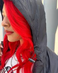I have dark brown hair and the tips were bleached from a previous hair color so the majority of my hair turned a darker red than the tips but i'm happy with it. Splat Hair Color It S Friday And It S Time To Unwind And Maybe Change Up Your Hair A Bit Luscious Raspberries Is A Bright Red Semi Permanent Hair Dye That Contains A
