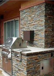 The color of stone veneer is also based on real stones, so you get an incredibly authentic look. Stone Veneer For Outdoor Kitchens Landscaping Network
