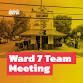 Ward 7 Team meeting, November — Free DC event image