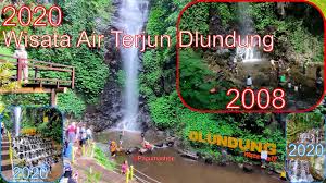 Tiket masuk air terjun dlundung 2021. Wisata Mojokerto Kawasan Wisata Air Terjun Dlundung Trawas Wisata Alam Jawa Timur Youtube