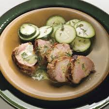 Grilled Pork Tenderloin With Mustard Dill Sauce Recipe Epicurious Com Pork Tenderloin Recipes Grilled Pork Tenderloin Grilled Pork