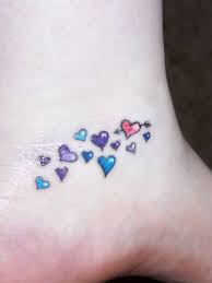 Heart Cluster Tat Heart Tattoo Designs Small Heart Tattoos Little Heart Tattoos