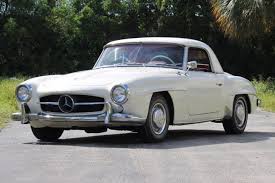 1961 Mercedes Benz 190sl 1961 Mercedes 190sl W121 Color White Db 050 Interior Red Matching Numbers Runs Mercedes Benz Mercedes Benz Classic Mercedes