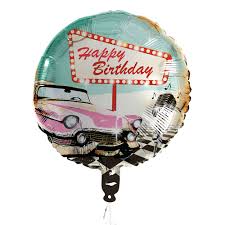 Happy birthday super mario bros the template is a sketch of the mario bros wishing you a happy birthday. 50er Jahre Rock N Roll Aluminiumballon Happy Birthday Bunt 45 Cm Gunstige Faschings Partydeko Zubehor Bei Karneval Megastore