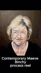 Here is a process video of a contemporary painting of Maeve Binchy. In the  portrait you can see the sub layers of colour coming through which gives  the painting an internal vibrancy. I will be ...