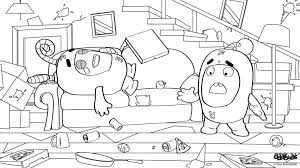 Use any art supplies you'd like to color in the coloring sheets. Oddbods Coloring Pages Free Coloring Pages For Kids