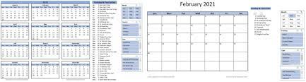 Calendars are a very useful time management tool. Free 2021 Calendar Template In Excel Gpetrium