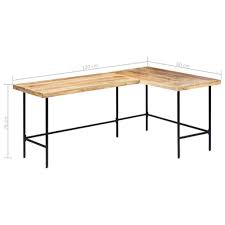 Vidaxl Mangoholz Massiv Schreibtisch Burotisch Eckschreibtisch Computertisch Ebay Eckschreibtisch Burotisch Eckschreibtisch Diy