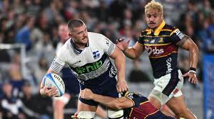 Blues survive Highlanders fightback to go second in Super Rugby