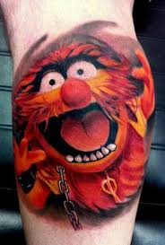 Hahaha Animal Cartoon Tattoos Geek Tattoo Animal Tattoo