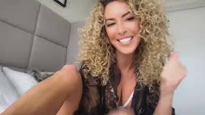 SashaWest white lingerie dildo tease