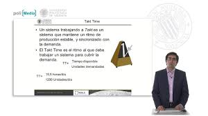 Takt Time Tiempo De Ciclo Upv Youtube