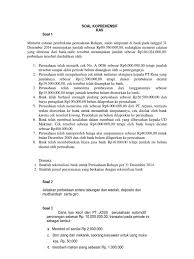 Check spelling or type a new query. Jawaban Soal Rekonsiliasi Bank Perusahaan Rahayu Soal Dan Jawaban