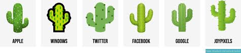 Today's google doodle is dedicated to all the mothers out there as it celebrates mother's day across the globe. Cactus Emoji