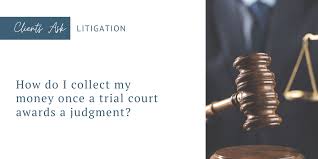 1 ﻿ of course, even if you file an answer to the lawsuit, you can still lose the case. How Do I Collect My Money Once A Trial Court Awards A Judgment