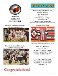 USD 270 APRIL 2019 NEWSLETTER