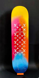 Skateboard decks └ skateboarding └ sporting goods all categories antiques art baby books, comics & magazines business, office & industrial cameras & photography cars, motorcycles. Skateboard Deck Lv Louis Vuitton Color Biface Von Olivier Degroote 2021 Gemalde Artsper 1073454