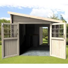Profitez des soldes abri jardin monopente pas cher et au meilleur prix chez rueducommerce avec du choix, le service et la livraison. Abri De Jardin Bois Adossable Esprit 9 59 M Ep 28 Mm Dimensions Du Colis L 334 X L 118 X H 47 Cm Poids 370 Kg Gamm Vert