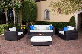 Telescope casual lake shore deep seating wicker armchair. Deep Seating Wicker Patio Furniture Sets I Spacious Design