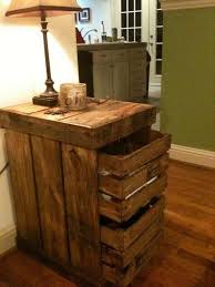 Pallet Wooden End Table Diy Pallet Furniture Pallet Diy Wooden Pallet Furniture