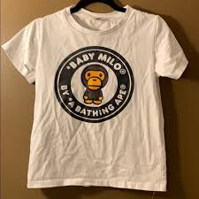 There are 216 baby milo shirt for sale on etsy, and they cost $68.28. Baby Milo A Bathing Ape T Shirt Sarojapharma Com