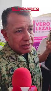 El comandante de la 34 Zona Militar Fidel Mondragón destaca la colaboración  de la presidenta del DIF Estatal Verónica Lezama con las fuerzas militares.  #QuintanaRoo