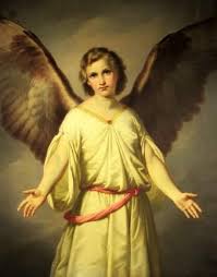 The holy archangel gabriel has been called the leader of the heavenly hosts; The Archangel Gabriel By Paul Emil Jacobs Archangel Gabriel Angel Gabriel Archangels