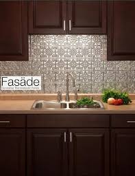 Fasade Backsplash Quick And Easy To Install Great For A Quick New Look For Renters Who Don T Want To Damage Walls Home Home Decor Backsplash Panels