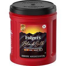Folgers Black Silk Ground Coffee 37 Ounce Walmart Com In 2021 Folgers Coffee Grounds Dark Roast