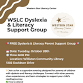 WSLC Dyslexia & Literacy Parent Support Group event image