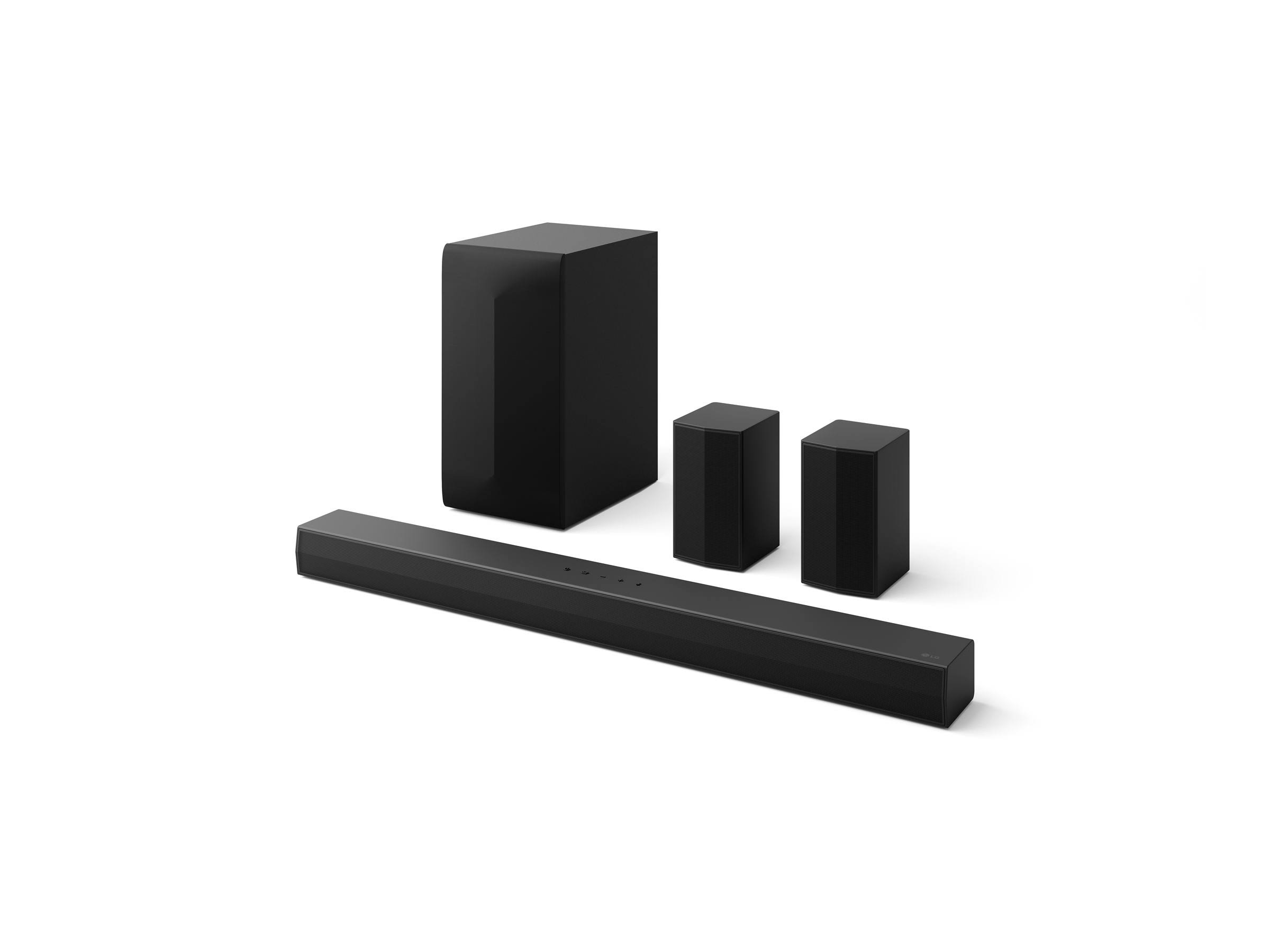 s60tr LG Home Theater Soundbar with Dolby Audio and Rear Speakers 5.1 channel