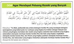 Doa memohon rezeki yang halal dan berkat. Doa Dan Amalan Agar Diturunkan Rezeki Dari Langit Laut Dan Bumi