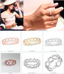 The couple is scheduled to do an interview with the bbc on monday evening, but they did give a few comments to reporters during the photocall. Mimic Meghan Markle With These Style Steals Of The Birks Bee Chic Stackable Diamond Ring Meghan Markle Engagement Ring Meghan Markle Meghan Markle Outfits