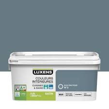Luxens satin peinture couleurs intérieures toutes pièces gris galet n°1 0.5l. Peinture Couleurs Interieures Luxens Bleu Baltique 3 2 5 L Couleur Interieure Peinture Murale Cuisine Couleur Peinture