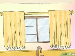 Its straightforward texture makes it easy to work with. How To Make Kitchen Curtains 12 Steps With Pictures Wikihow