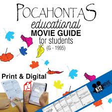 Pocahontas Movie Guide Questions Worksheet Google Form G 1995 Disney Lessons Movie Guide Substitute Lessons