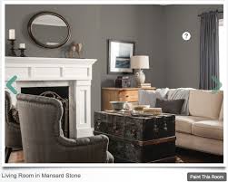 Glidden Mansard Stone Living Room Colors Paint Colors For Living Room Living Room Color